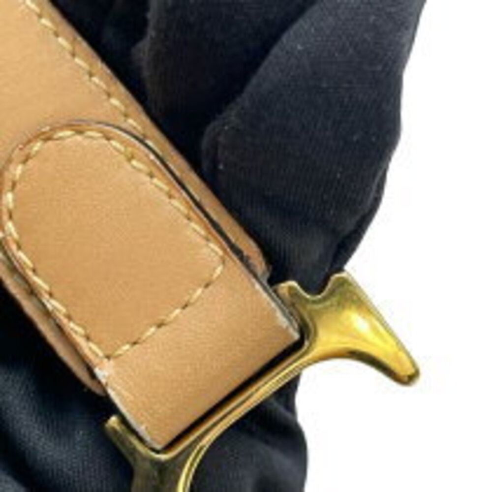 Dior Bag Brown Canvas Saddle Christian Hardware Shoulder Trotter - Picture 8 of 11